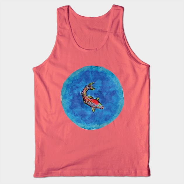 Small Fish in a Small Pond Tank Top by barrettbiggers